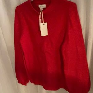 Lucky Brand Red Sweater Medium